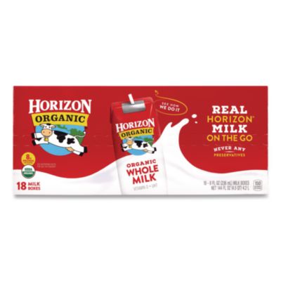 GRR22002680 Shelf-Stable Whole Milk Boxes, 8 oz Box, 18/Carton