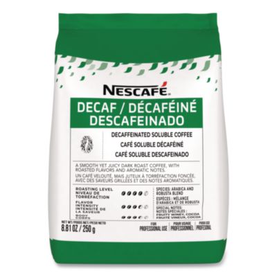 NES72091CT Bulk Decaf Ground Coffee, Arabica, 8.81 oz Bag, 4/Carton