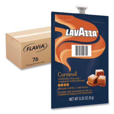 LAV48750 Lavazza Carmel Coffee Freshpack, 76/Carton