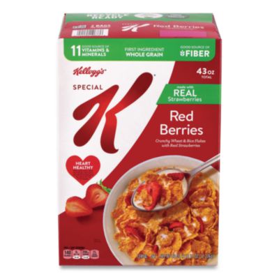 GRR22002625 Special K with Berries Cereal, 2 Bags/Box, 43 oz Box