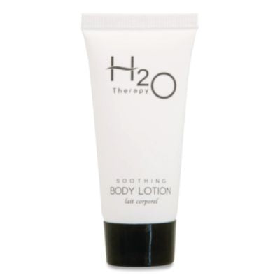 DHS007071 H2O Therapy Single Use Body Lotion, 0.85 oz Tube, White Tea and Lemongrass Scent, 300/Carton DIVERSIFIED HOSPITALITY SOLUTIONS, LTD.
