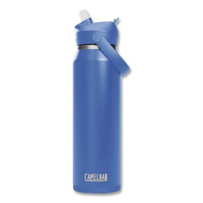 WLB2855406001 Thrive FlipStraw Stainless Steel Vacuum Insulated Water Bottle, 32 oz, Sky Blue