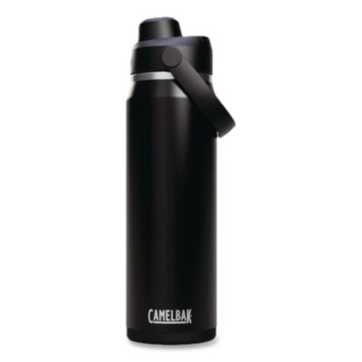 WLB2931001075 Thrive Chug Vacuum Insulated Stainless Steel Water Bottle, 25 oz, Black