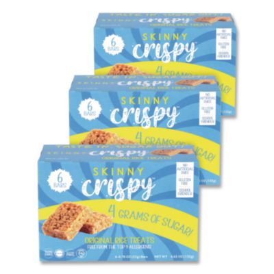 GRR60004176 Crispy Treat, Vanilla, 0.78 oz Bars, 5 Bars/Pack, 3 Packs/Carton