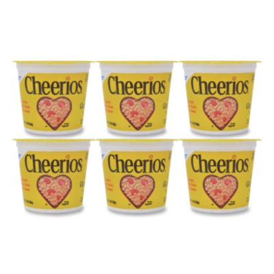 AVTSN13896 Cheerios Breakfast Cereal, Single-Serve 1.3 Oz Cup, 6/pack