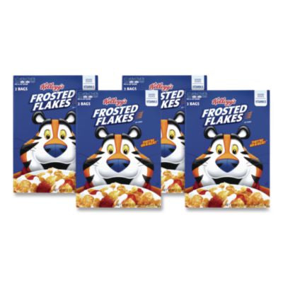 KEB021838 Frosted Flakes Breakfast Cereal, Bulk Packaging, 40 Oz Bag, 4/carton