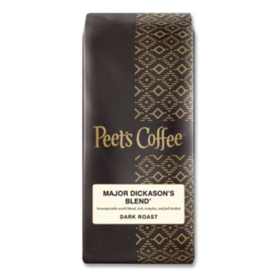 PEE836261 Major Dickason's Blend Ground Coffee, 12 Oz Bag