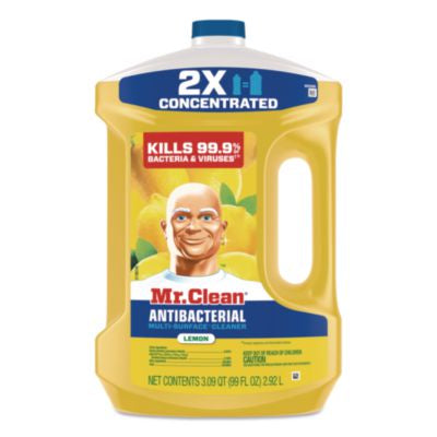 PGC18551 Multi-Surface Antibacterial Cleaner, Lemon Scent, 99 oz Jug PROCTER & GAMBLE