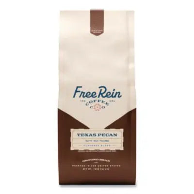 RENFRE36366 Free Rein Ground Coffee, Texas Pecan, 12 oz Bag FREE REIN LLC