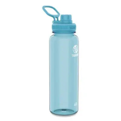 TKY50409 Tritan Plastic Water Bottle, 40 oz, Breezy Blue TAKEYA USA CORPORATION