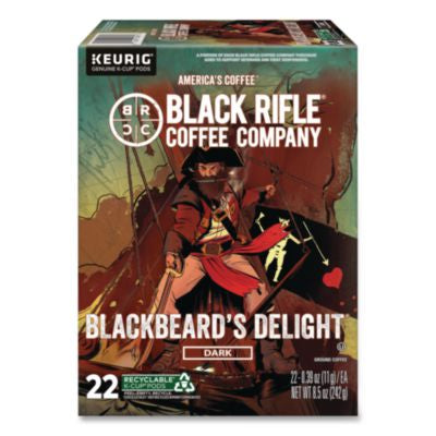 GMT0430 Blackbeard's Delight Coffee K-Cups, 22/Box