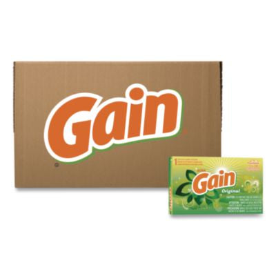 PGC49338 Powder Laundry Detergent, Coin Vend, Gain Original Scent, 1.1 oz Box, 156 Boxes/Carton PROCTER & GAMBLE