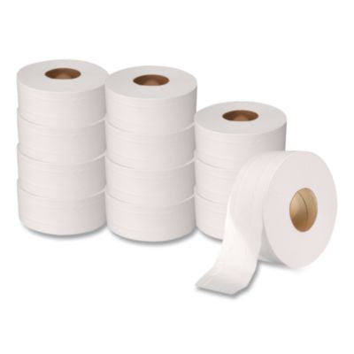 MRCNP5216 ULTRA Jumbo Roll Tissue, Septic Safe, 2-Ply, 3.3" x 1,000 ft, White, 12 Rolls/Carton