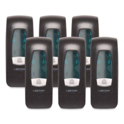 BET9302300 Clario C3 Manual Lotion Dispenser, 5.08 x 4 x 12.1, Black, 6/Carton BETCO CORPORATION