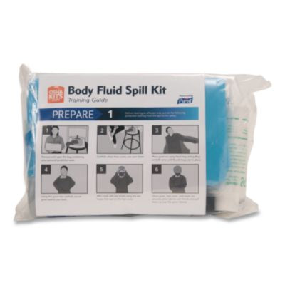 GOJ384102RFLEA Body Fluid Spill Kit Refill, 16 Pieces GO-JO INDUSTRIES