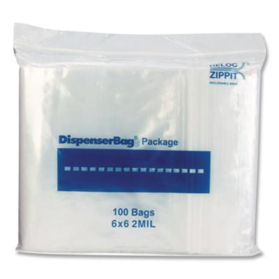 MGPMGZ2P0606 Zippit Zplock Bg 2Mil 6X6 Cle 1000/Bx FANTAPAK
