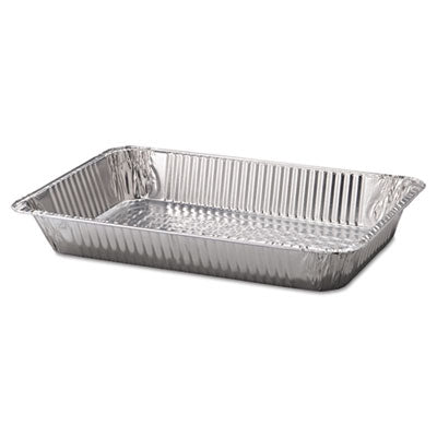 HFA201970 Aluminum Steam Table Pans, Full-Size Deep, 65 Gauge, 3.19" Deep, 12.19 x 20.75, 50/Carton