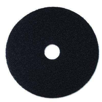 MMM08381 Low-Speed Stripper Floor Pad 7200, 19" Diameter, Black, 5/carton 3M/COMMERCIAL TAPE DIV.