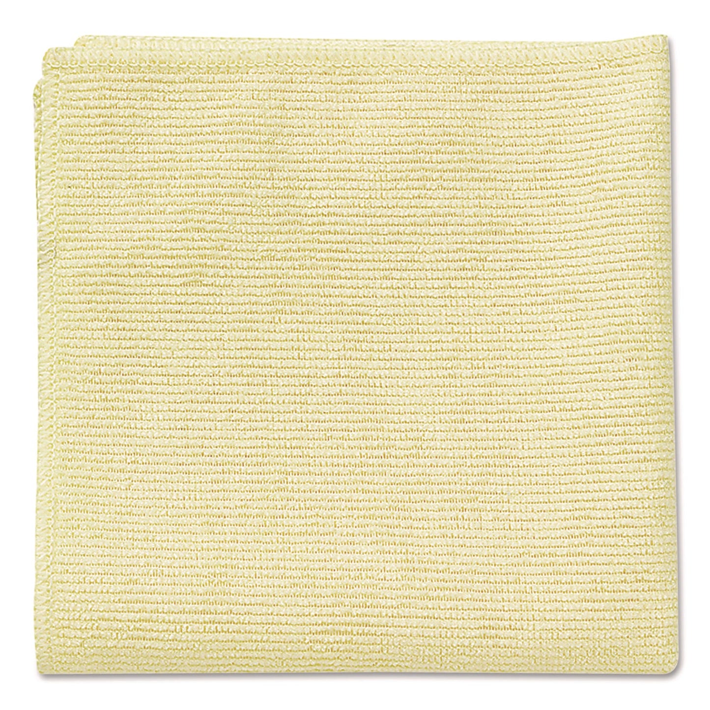 RCP1820584 Microfiber Cleaning Cloths, 16 X 16, Yellow, 24/pack RUBBERMAID COMMERCIAL PROD.