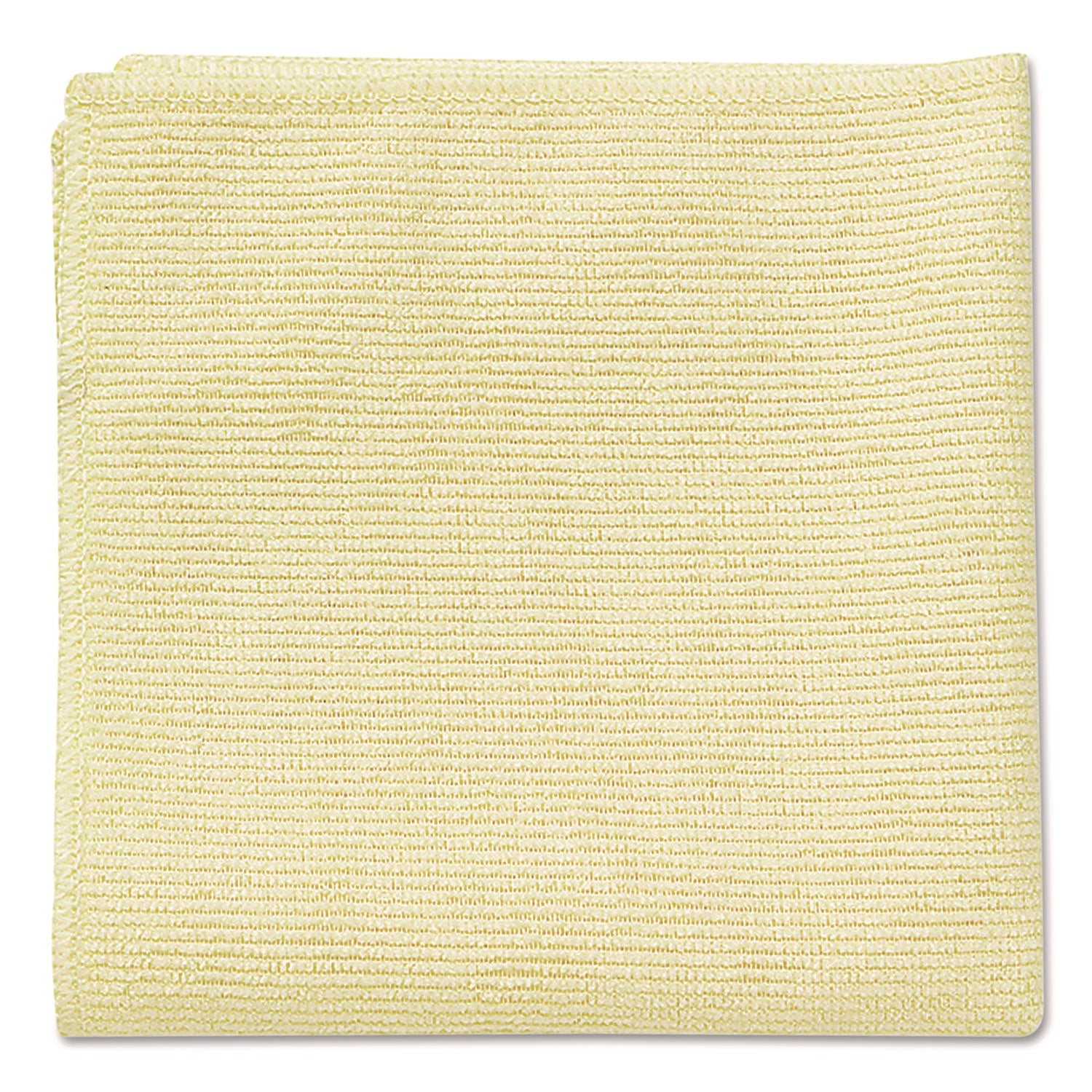RCP1820584 Microfiber Cleaning Cloths, 16 X 16, Yellow, 24/pack RUBBERMAID COMMERCIAL PROD.