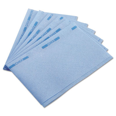 CHI8253 Food Service Towels, 13 X 21, Blue, 150/carton