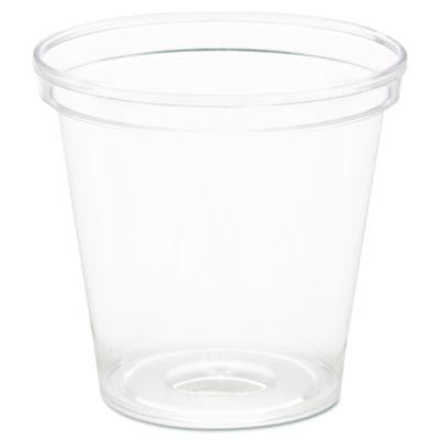 WNAP10 Comet Plastic Portion/shot Glass, 1 Oz, Clear, 50/pack, 50 Packs/carton