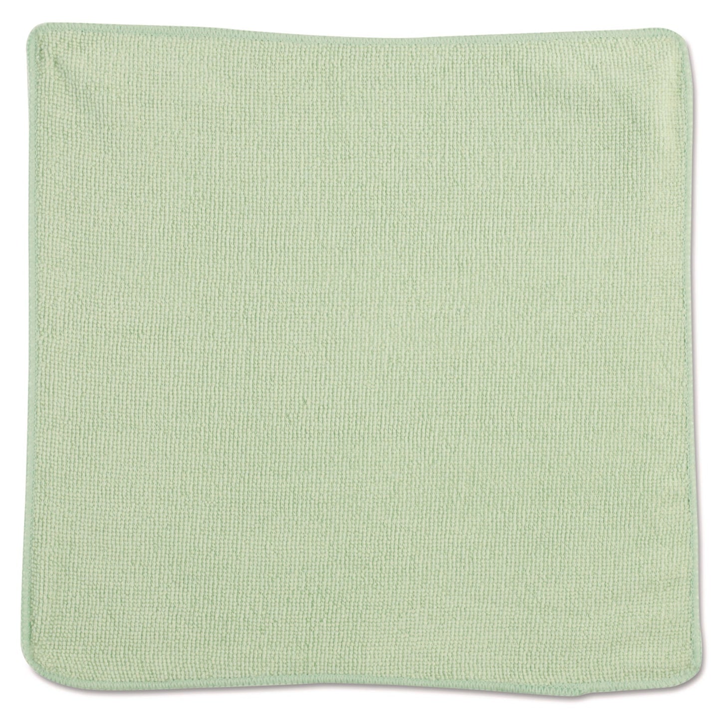 RCP1820578 Microfiber Cleaning Cloths, 12 X 12, Green, 24/pack RUBBERMAID COMMERCIAL PROD.