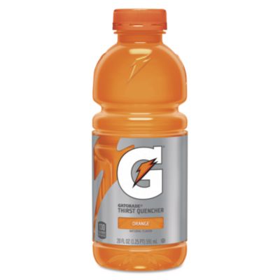QKR28674 G-Series Perform 02 Thirst Quencher, Orange, 20 Oz Bottle, 24/carton