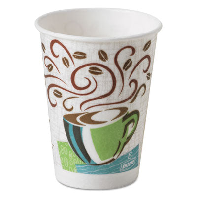 DXE5338S160CH PerfecTouch Hot/Cold Cups, 8 oz, Paper, Coffee Haze Design, 160/Pack