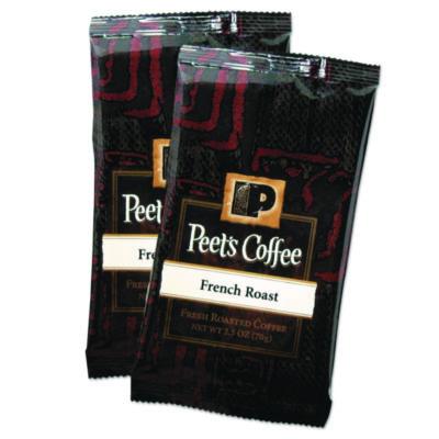 PEE504914 Coffee Portion Packs, French Roast, 2.5 Oz Frack Pack, 18/box