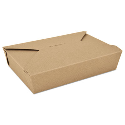 SCH0762 ChampPak Retro Carryout Boxes, #2, 7.75 x 5.5 x 1.88, Brown, Paper, 200/Carton
