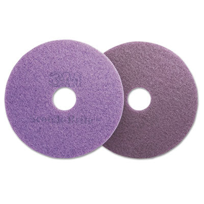 MMM08418 Diamond Floor Pads, 20" Diameter, Purple, 5/carton 3M/COMMERCIAL TAPE DIV.