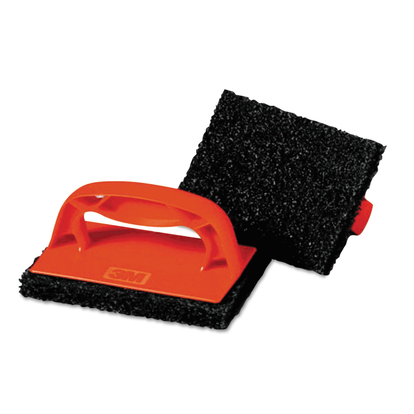 MMM59203 Scotchbrick Griddle Scrubber 9537, 4 x 6, Red/Black, 12/Carton