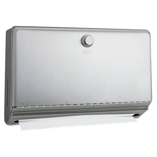 BOB2621 ClassicSeries Surface-Mounted Paper Towel Dispenser, 10.75 x 4 x 7.13, Stainless Steel Bobrick