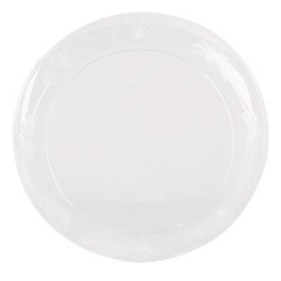 WNADWP10144 Designerware Plastic Plates, 10.25" Dia, Clear, 8/pack, 18 Packs/carton