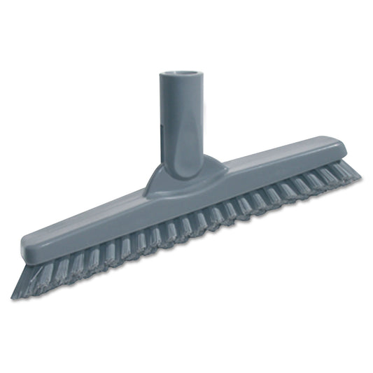 UNGCB20G SmartColor Swivel Corner Brush, Black Polypropylene Bristles, 8.83