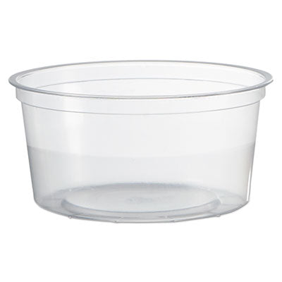 WNAAPCTR12 Deli Containers, 12 oz, Clear, Plastic, 500/Carton