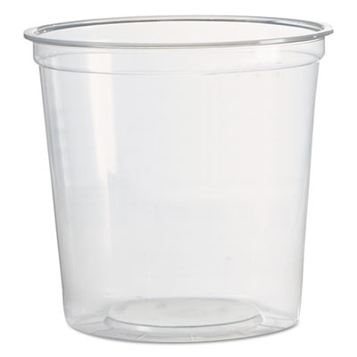 WNAAPCTR24 Deli Containers, 24 oz, Clear, Plastic, 500/Carton