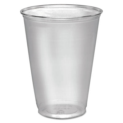 DCCTP10DPK Ultra Clear PET Cups, Tall, 10 oz, Plastic, 50/Pack