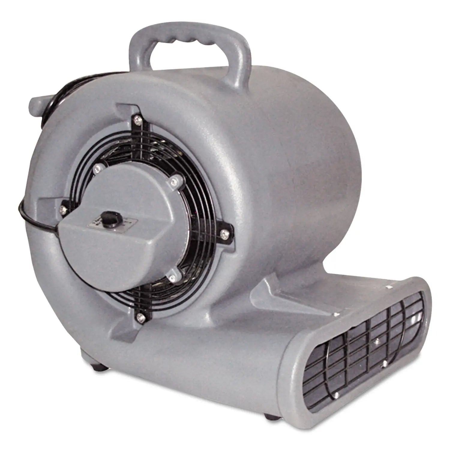 MFM1150 Air Mover, Three-Speed, 1,500 Cfm, Gray, 20 Ft Cord Mercury Floor Machines