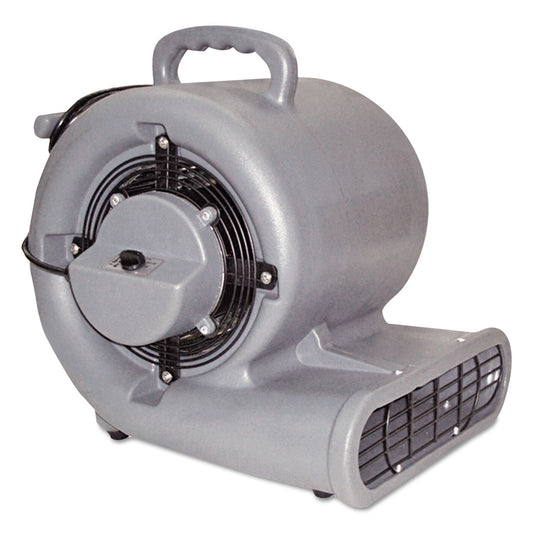 MFM1150 Air Mover, Three-Speed, 1,500 Cfm, Gray, 20 Ft Cord Mercury Floor Machines