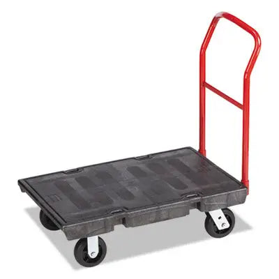RCP4403BLA Heavy-Duty Platform Truck Cart, 1,000 Lb Capacity, 24 X 36 Platform, Black RUBBERMAID COMMERCIAL PROD.
