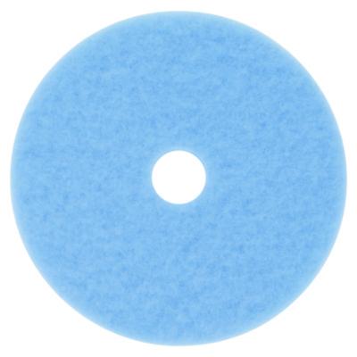 MMM59824 Hi-Performance Burnish Pad 3050, 27In. Diameter, Sky Blue, 5/carton 3M/COMMERCIAL TAPE DIV.