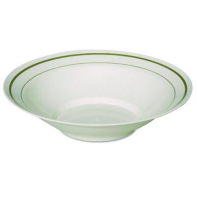 WNAMPBWL10IPREM Masterpiece Plastic Bowls, 10 Oz, Ivory/gold, 10/pack, 15 Packs/carton