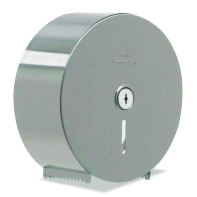 GPC59448 Stainless Steel Jumbo Roll Tissue Dispenser, 10.75 X 4.44 X 10.75, Stainless Steel