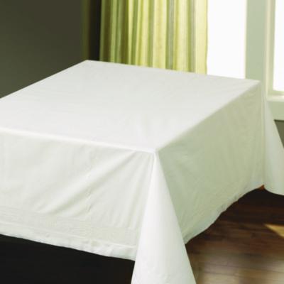 HFM210086 Tissue/poly Tablecovers, 82" X 82", White, 25/carton