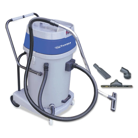 MFMWVP20 Storm Wet/dry Tank Vacuum, 20 Gal Tank Capacity, Gray Mercury Floor Machines