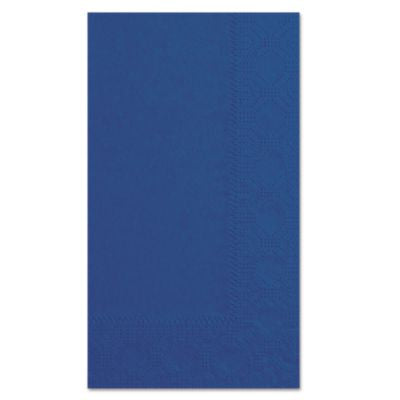 HFM180522 Dinner Napkins, 2-Ply, 15 x 17, Navy Blue, 1,000/Carton