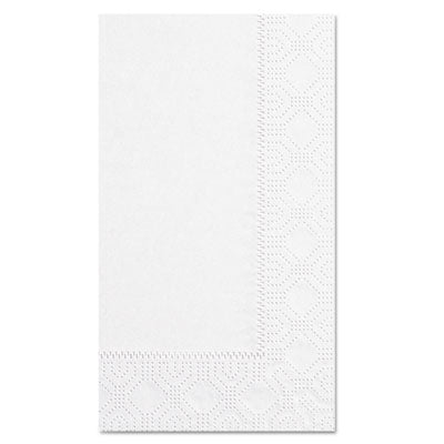 HFM180500 Dinner Napkins, 2-Ply, 15 x 17, White, 1,000/Carton HOFFMASTER