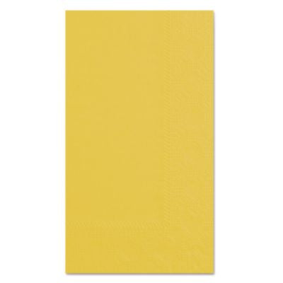 HFM180540 Dinner Napkins, 2-Ply, 15 x 17, Sun, 1,000/Carton